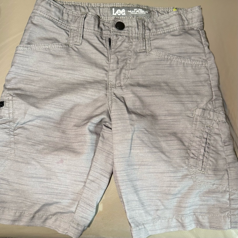 Lee Kids Gray Cargo Shorts